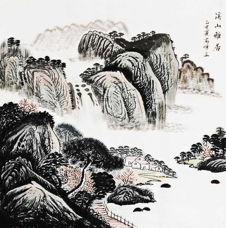 武高峰——国画作品